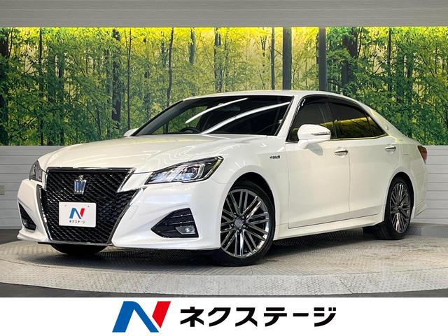 アスリートＳ　後期　１８インチスパッタリングアルミホイール　禁煙車　メーカーナビ　バックカメラ　前席パワーシート　前席シートヒーター　ステアリングヒーター　クルーズコントロール　ＬＥＤヘッドライト　フルセグＴＶ