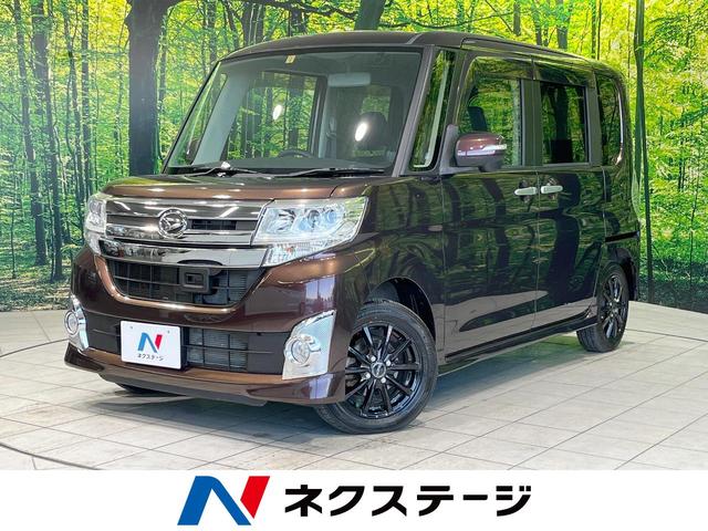 ダイハツ タント カスタムＸ　ＳＡ　４ＷＤ　ＳＤナビ