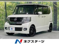 ホンダ　Ｎ−ＢＯＸカスタム　Ｇ　ＳＳブラックスタイルパッケージ　両側電動スライドドア　禁煙車