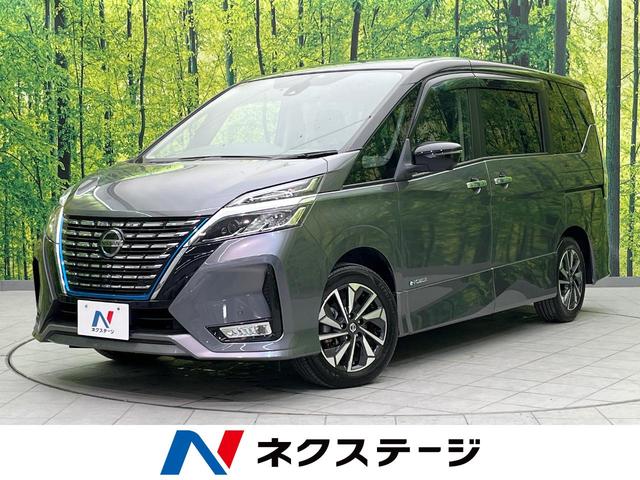 日産 セレナ ｅ－パワー　ハイウェイスターＧ　純正１０型ナビ　フリップダウンモニター　プロパイロット　衝突軽減装置　禁煙車　全周囲カメラ　デジタルインナーミラー　２トーンカラー　Ｂｌｕｅｔｏｏｔｈ再生　フルセグ　ＥＴＣ　ＬＥＤヘッド　ＬＥＤフォグ