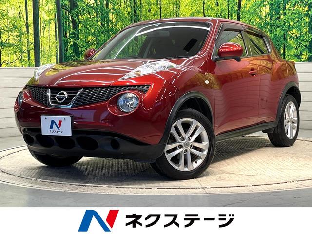 日産 ジューク １５ＲＸ　純正ＳＤナビ　禁煙車　純正１７インチアルミホイール