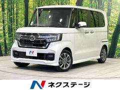 ホンダ　Ｎ−ＢＯＸカスタム　Ｌ　ホンダセンシング　禁煙車　純正ディスプレイＴＶ