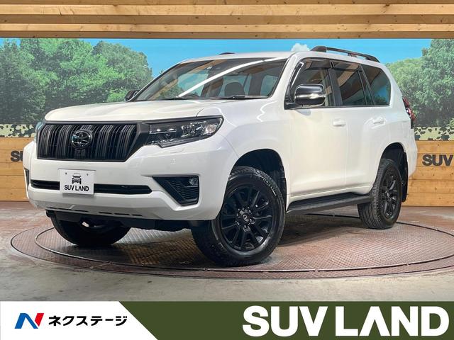 トヨタ ランドクルーザープラド ＴＸ　Ｌパッケージ　マットブラックエディション　サンルーフ　４ＷＤ　７人乗　黒革シート　純正９型ナビ付ディスプレイオーディオ　セーフティセンス　禁煙　全周囲カメラ　レーダークルーズ　Ｂｌｕｅｔｏｏｔｈ再生　フルセグ　ＥＴＣ２．０　シートヒーター