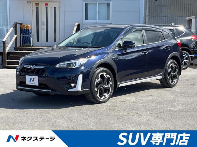 沖縄県の中古車ならＸＶ アドバンス　禁煙車　純正８インチナビ　アイサイトコアテクノロジー　バックカメラ　レーダークルーズコントロール　車線逸脱警報　ＬＥＤヘッドライト　パワーシート　純正１８インチアルミホイール