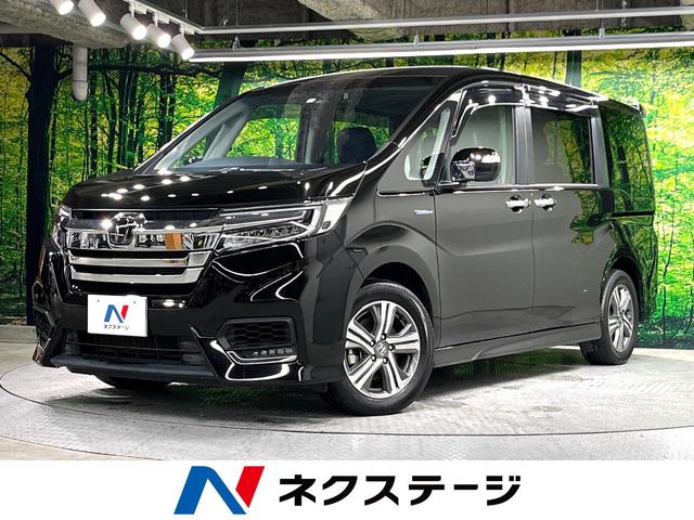 スパーダハイブリッド　Ｇ・ＥＸ　ホンダセンシング　純正１０型ナビ　禁煙車　両側電動スライド　衝突軽減　アダプティブクルーズ　シートヒーター　ドラレコ　ＥＴＣ２．０　Ｂｌｕｅｔｏｏｔｈ接続　１オーナー　ハーフレザーシート　ＬＥＤヘッドライト