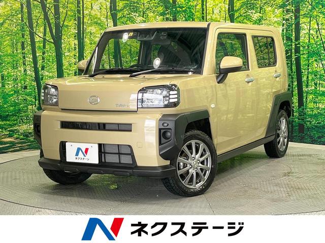 ダイハツ タフト Ｘ　４ＷＤ　スマートアシスト　ガラスルーフ　ナビ　バックカメラ　コーナーセンサー　ＬＥＤヘッドライト　ＥＴＣ　ドライブレコーダー　ステアリングスイッチ　１５インチアルミホイール　スマートキー