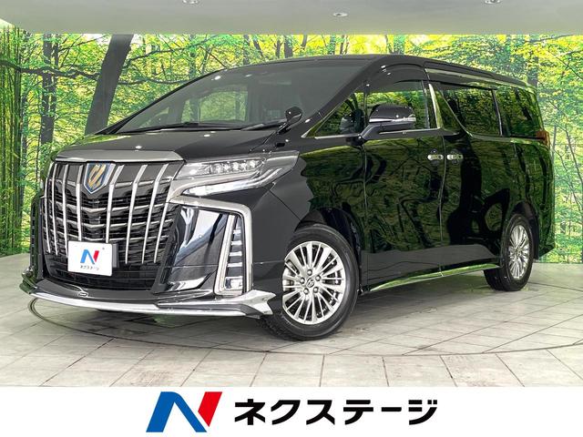 トヨタ アルファードハイブリッド Ｓ　タイプゴールドＩＩ　４ＷＤ　禁煙車　モデリスタ　フリップダウンモニター　両側電動スライドドア　セーフティセンス　レーダークルーズコントロール　寒冷地仕様　バックカメラ　Ｂｌｕｅｔｏｏｔｈ再生　ＥＴＣ　ＬＥＤヘッドライト