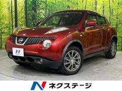 日産　ジューク　１５ＲＸ　タイプＶ　禁煙車　純正ＳＤナビ