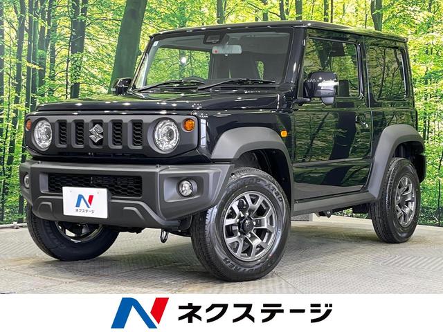 ＪＣ　４ＷＤ　セーフティサポート　デフロック　登録済未使用車　シートヒーター　ＬＥＤヘッド　クルコン　踏み間違い防止　オートハイビーム　車線逸脱警報　先行車発進お知らせ　スマートキー　革巻きステアリング