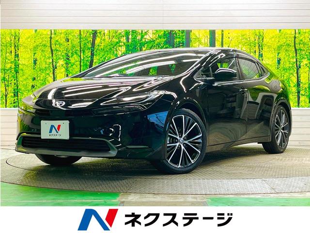 トヨタ プリウス Ｚ　禁煙車　純正１２．３型ディスプレイ　パノラミックビューモニタ