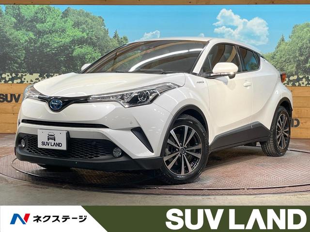 Ｃ－ＨＲ Ｇ　ハイブリッド　衝突軽減　禁煙車　ＳＤナビ　レーダークルーズ　バックカメラ　Ｂｌｕｅｔｏｏｔｈ　フルセグ　ＥＴＣ　前席シートヒーター　ハーフレザー　ＬＥＤフォグ　ドラレコ　ブラインドスポットモニター