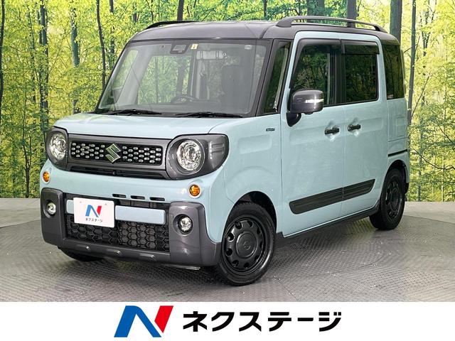 ハイブリッドＸＺ　ターボ　両側電動スライド　スズキセーフティサポート　禁煙車　全周囲カメラ　純正ナビ　デジタルインナーミラー　Ｂｌｕｅｔｏｏｔｈ再生　フルセグＴＶ　ＥＴＣ　シートヒーター　ＬＥＤヘッドライト　クルコン