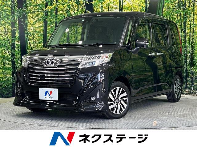 ルーミー(トヨタ) カスタムＧ　Ｓ　禁煙車　純正９型ナビ　両側電動ドア　衝突軽減装置　ＬＥＤヘッドライト 中古車画像