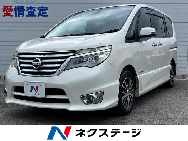 日産 セレナ ハイウェイスター　Ｓ－ハイブリッド　両側電動スライドドア　パナソニックナビ　バックモニター　ＥＴＣ　ドライブレコーダー　ＬＥＤヘッドライト　ＨＩＤフォグライト　クルーズコントロール　オートライト　純正１６インチアルミホイール