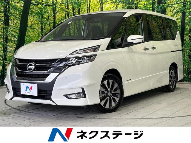 日産 セレナ ハイウェイスター　ＶセレクションＩＩ　純正９型ナビ　両側電動ドア　プロパイロット　衝突軽減　全周囲カメラ　禁煙車　デジタルインナーミラー　Ｂｌｕｅｔｏｏｔｈ　フルセグ　ＬＥＤヘッド　ドラレコ　パーキングアシスト　フォグ　スマートキー