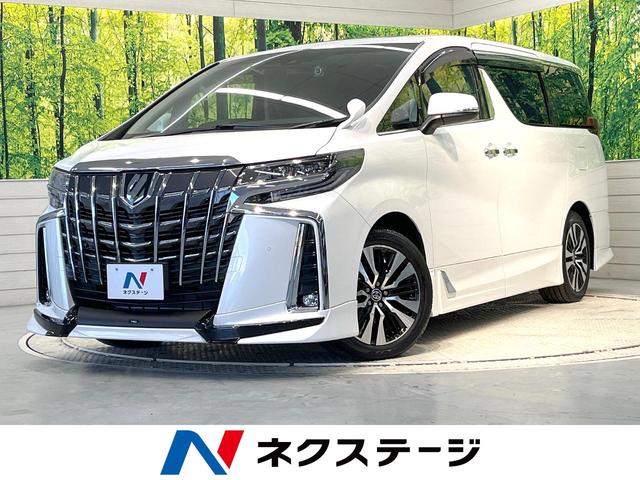 トヨタ アルファード ２．５Ｓ　Ｃパッケージ　ＴＲＤエアロ　サンルーフ　９型ディスプレイオーディオ　禁煙車　トヨタセーフティセンス　両側電動スライドドア　純正１８インチアルミホイール　レーダークルーズコントロール　デジタルインナーミラー