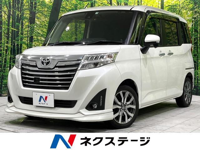 トヨタ ルーミー カスタムＧ−Ｔ　純正ＳＤナビ　ターボ　禁煙車