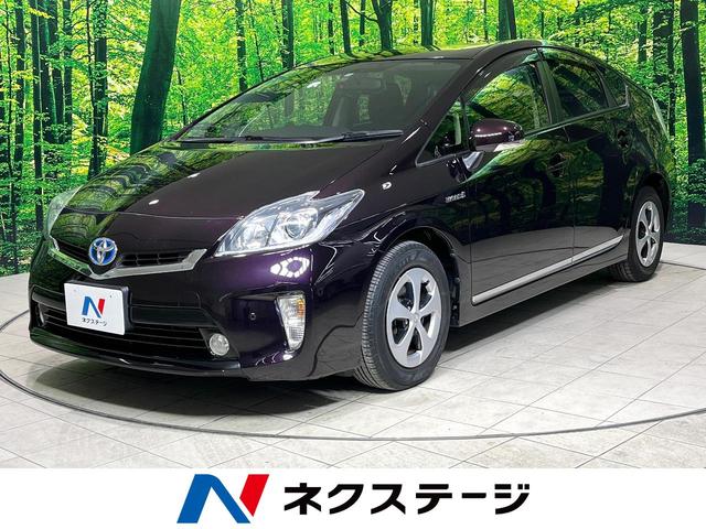 トヨタ プリウス Ｓ　禁煙車　純正ナビ　バックカメラ