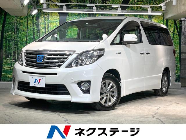 アルファードハイブリッド　長崎県 ４ＷＤ　フリップダウンモニター　純正ナビ　バックカメラ　両側電動スライド