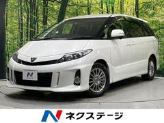 トヨタ　エスティマ　アエラス　４ＷＤ　フリップダウンモニター　両側電動スライドドア