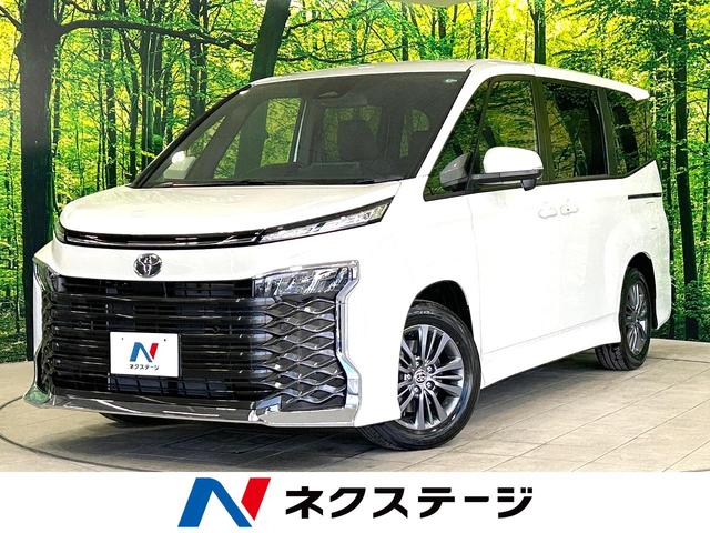 トヨタ ヴォクシー Ｓ－Ｇ　登録済未使用車　トヨタセーフティーセンス　両側電動スライドドア　純正８型ディスプレイオーディオ　バックカメラ　ＣＤ．ＤＶＤキット　レーダークルーズコントロール　Ｂｌｕｅｔｏｏｔｈ再生　ＬＥＤヘッド