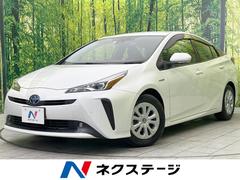 トヨタ　プリウス　Ｓ　純正９型ナビ　禁煙車　セーフティセンス