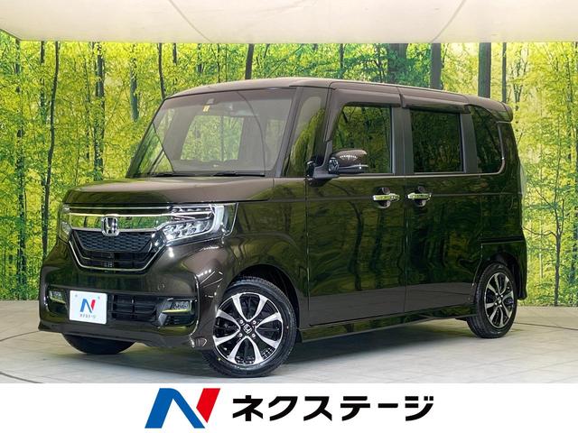 ホンダ Ｎ−ＢＯＸカスタム Ｇ　Ｌホンダセンシング　純正ナビ　禁煙車