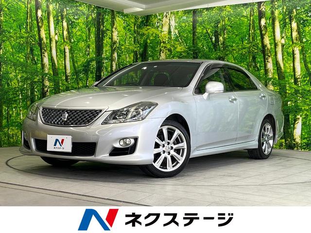 トヨタ ２．５アスリート　ナビパッケージ　純正ナビ　禁煙車　フルセグ　バックカメラ　パワーシート　クルーズコントロール　ＥＴＣ　オートエアコン　純正１８インチアルミホイール　スマートキー　電動格納ミラー　プライバシーガラス