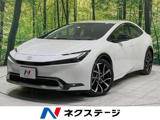 プリウス(トヨタ) Ｚ　純正１２．３型ナビ　全周囲カメラ　セーフティセンス　ブラインドスポットモニター　パワーバックドア　アドバンスドパーク 中古車画像