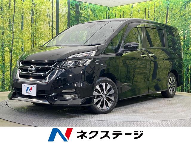 日産 セレナ ハイウェイスター　ＶセレクションＩＩ　純正９型ナビ　セーフティパックＡ　ハンズフリー両側パワスラ　クルーズコントロール　パーキングアシスト　リアオートエアコン　全周囲カメラ　クリアランスソナー　純正アルミ　ドライブレコーダー　ＥＴＣ