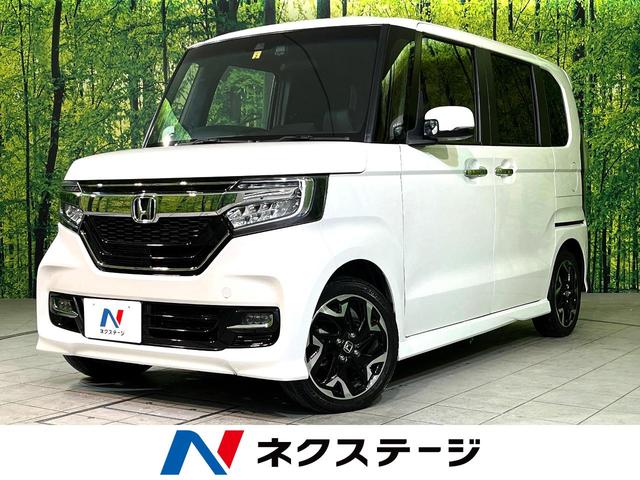 ホンダ Ｎ−ＢＯＸカスタム Ｇ　Ｌターボホンダセンシング　純正ナビ　禁煙車