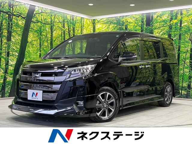 トヨタ ノア Ｓｉ　ダブルバイビーＩＩ　ＴＲＤフルエアロ　純正１０型ナビ