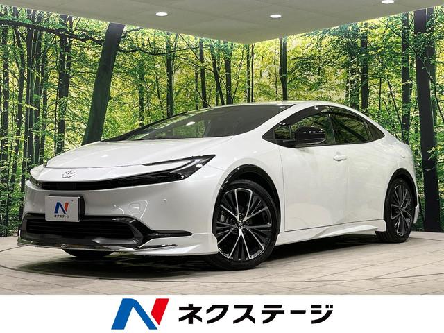 プリウス(トヨタ) Ｚ　トヨタセーフティセンス　モデリスタエアロ　純正１２．３型ナビ　全周囲カメラ　フルセグ　Ｂｌｕｅｔｏｏｔｈ 中古車画像