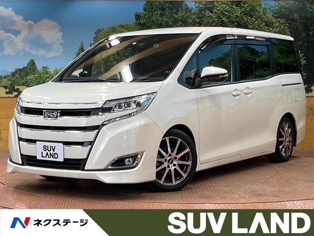 トヨタ ノア Ｇ　禁煙車　純正９型ナビ　両側電動ドア　バックカメラ　シートヒーター　フルセグ　セーフティセンス　レーンキープ　クルーズコントロール　オートマチックハイビーム　ＬＥＤヘッドライト　ドラレコ　ＥＴＣ