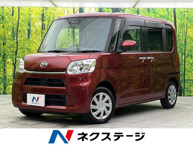 ダイハツ タント ＸリミテッドＳＡＩＩＩ　禁煙車　純正８型ナビ　全周囲カメラ　両側電動スライドドア　シートヒーター　ＬＥＤヘッドライト　ＥＴＣ　スマートキー　ステアリングスイッチ　アイドリングストップ　コーナーセンサー