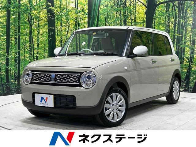 スズキ アルトラパン Ｘ　純正ＳＤナビ　セーフティーサポート　全周囲カメラ　シートヒーター　車線逸脱警報　ＥＴＣ　スマートキー　ドライブレコーダー　オートエアコン　純正１４インチアルミホイール　ベンチシート