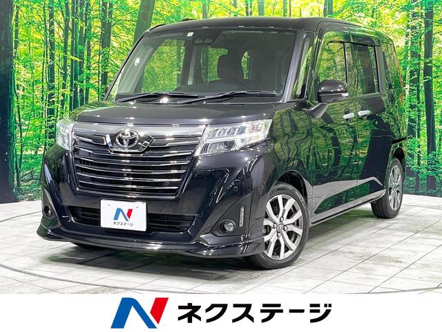 トヨタ ルーミー カスタムＧ−Ｔ　純正ＳＤナビ　禁煙車　両側電動スライドドア