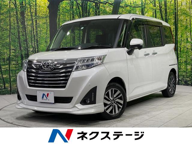 トヨタ ルーミー カスタムＧ　４ＷＤ　禁煙車　両側電動ドア