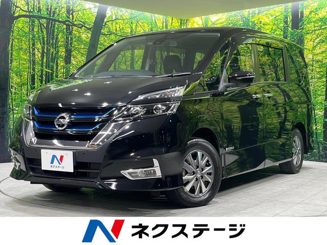 日産 セレナ ｅ－パワー　ハイウェイスターＶ　純正９型ナビ　全周囲カメラ　両側パワースライド　禁煙車　ＥＴＣ　ドライブレコーダー　衝突被害軽減システム　ＬＥＤヘッドライト　ドアバイザー　コーナーセンサー　クルーズコントロール　ＤＶＤ／ＣＤ再生可