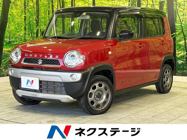 スズキ ハスラー Ｇ　純正ナビ　バックカメラ　ＥＴＣ　禁煙車　スマートキー　衝突軽減装置　横滑り防止　Ｂｌｕｅｔｏｏｔｈ　ＨＩＤヘッド　アイドリングストップ　オートライト　盗難防止システム　オートエアコン