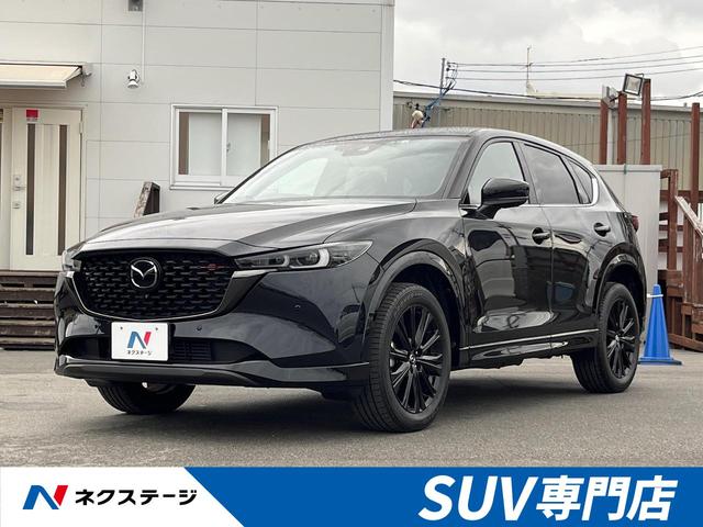 沖縄県豊見城市の中古車ならＣＸ－５ ＸＤ　スポーツアピアランス　禁煙車　１０．２５インチメーカーナビ　全周囲カメラ　レーダークルーズ　衝突軽減装置　ブラインドスポットモニター　フルセグ　Ｂｌｕｅｔｏｏｔｈ再生　クリアランスソナー　グレード専用１９インチアルミ