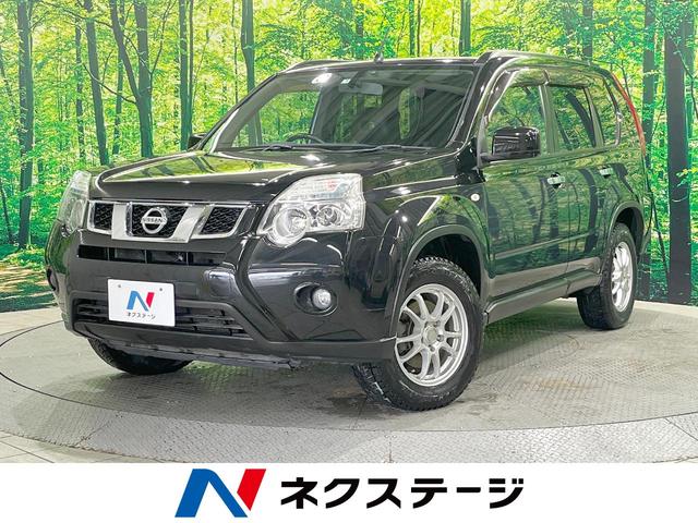 日産 エクストレイル ２０Ｘ　４ＷＤ　純正ナビ　フルセグＴＶ　ｂｌｕｅｔｏｏｔｈ接続　バックカメラ　ＥＴＣ　全席シートヒーター　横滑り防止装置　オートエアコン　インテリジェントキー　革巻きステアリング　オートライトシステム