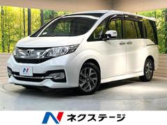 ホンダ　ステップワゴンスパーダ　スパーダ　ホンダセンシング　純正９型ナビ　フリップダウンモニター