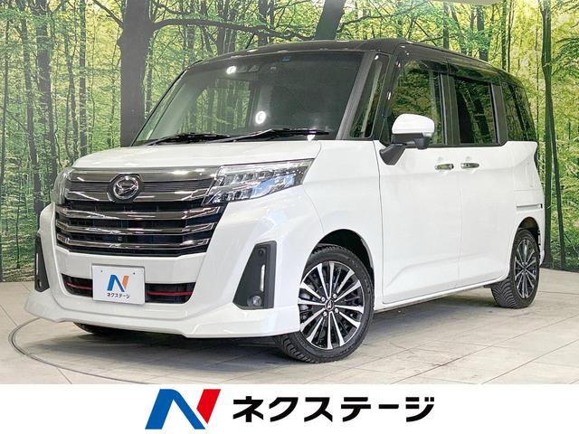 カスタムＧ　ターボ　禁煙車　衝突軽減装置　純正９型ナビ　全周囲カメラ　両側電動ドア　アダプティブクルーズ　Ｂｌｕｅｔｏｏｔｈ　ＥＴＣ　ＬＥＤヘッド　シートヒーター　デジタルインナーミラー　コーナーセンサー　スマートキー