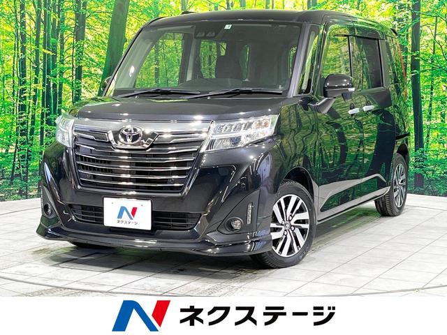 トヨタ ルーミー カスタムＧ　禁煙車　純正９型ナビ　両側電動スライドドア