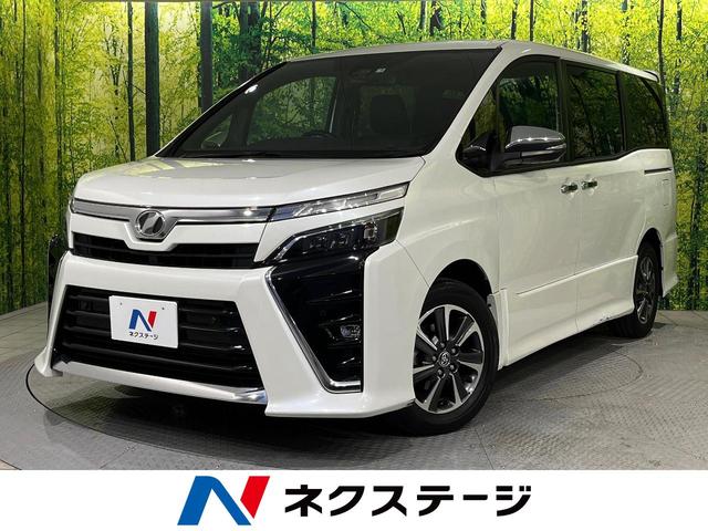 トヨタ ヴォクシー ＺＳ　煌ＩＩ　禁煙車　セーフティセンス　両側電動スライドドア　インテリジェントクリアランスソナー　クルーズコントロール　ＬＥＤヘッドランプ　リアオートエアコン　バックカメラ　フルセグＴＶ　オートマチックハイビーム