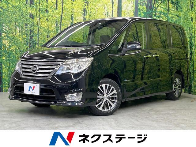 セレナ(日産) ハイウェイスター　Ｓ−ハイブリッド　フリップダウン　両側電動ドア　エマージェンシーブレーキ　禁煙車　ＳＤナビ 中古車画像