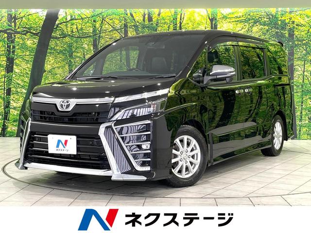 トヨタ ヴォクシー ＺＳ　煌ＩＩＩ　禁煙車　ＢＩＧ－Ｘ９インチナビ　両側電動スライドドア　セーフティセンス　寒冷地仕様　レーダークルーズコントロール　バックカメラ　Ｂｌｕｅｔｏｏｔｈ再生　フルセグＴＶ　ＬＥＤヘッドライト　スマートキー