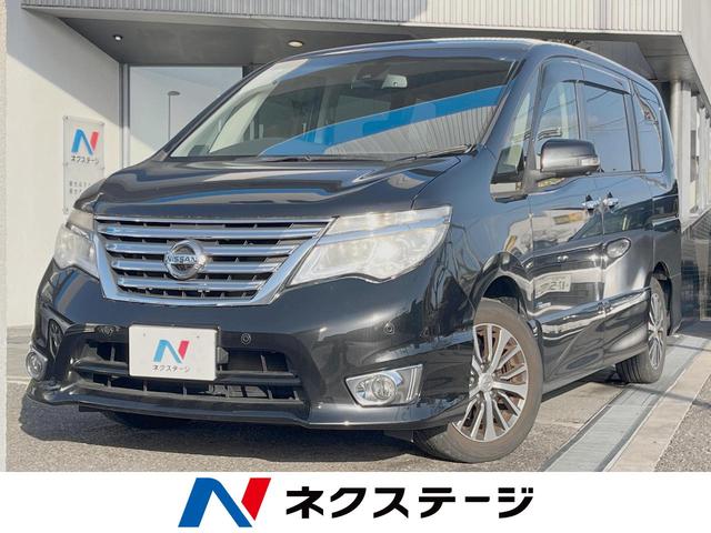 日産 セレナ ハイウェイスター　Ｖセレ＋セーフティＩＩ　ＳＨＶ　衝突軽減ブレーキ　純正８インチナビ　アラウンドヴューモニター　フリップダウンモニター　両側電動スライドドア　ＥＴＣ