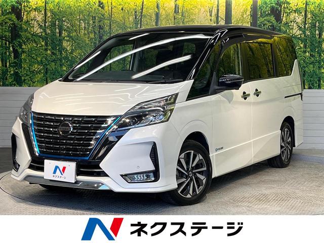 日産 セレナ ｅ－パワー　ハイウェイスターＶ　純正１０インチＳＤナビ　アラウンドビューモニター　クルーズコントロール　フリップダウンモニター　プロパイロット　両側パワースライドドア　インテリキー　Ｂｌｕｅｔｏｏｔｈ接続　フルセグ